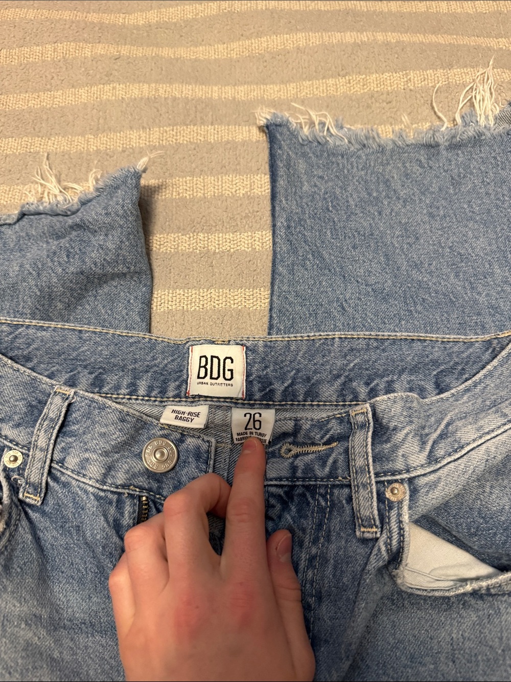 Urban Outfitters Baggy Blue Jeans